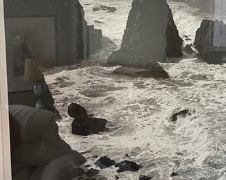 Framed Photo Ocean Rocks	28 x 32	
