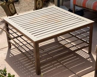Outdoor Patio Coffee Table		
