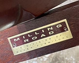 Milling Road wooden luggage stand	24in x 19in.