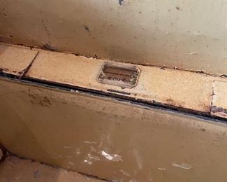 J.W. Marriott London Old Metal Display Box	Box: 15in x 11in x 9in                      box with stand: 15in. X 11in. X 25.5in