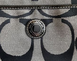 coach  crossbody bag monogram est. 1941	8.75in. X 8in.