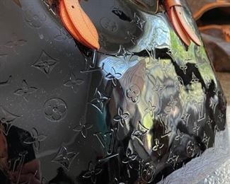 Louis Vuitton Tote Bag M91004 Houston black Vernis	15.5 x 4 x 12