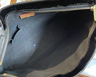 Louis Vuitton Tote Bag M91004 Houston black Vernis	15.5 x 4 x 12