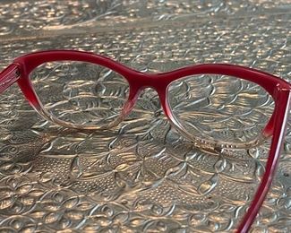 Authentic Prada VPR 03Q Rx Eyeglasses FRAMES  PDO-1O1 Red Fade 54[]18-140 C490