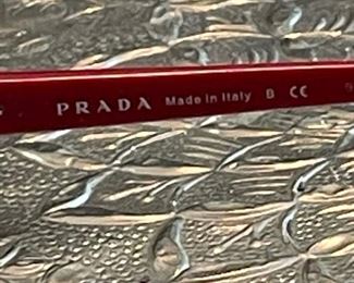 Authentic Prada VPR 03Q Rx Eyeglasses FRAMES  PDO-1O1 Red Fade 54[]18-140 C490