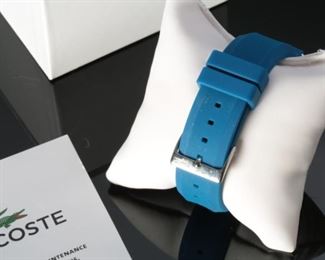 Lacoste Watch Blue band	44.5mm	