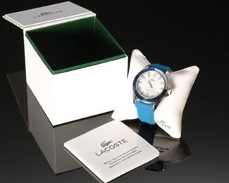 Lacoste Watch Blue band	44.5mm	