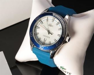 Lacoste Watch Blue band	44.5mm	
