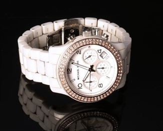 White Women’s Michael Kor Watch MK5188	44.5mm	