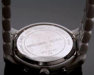 White Women’s Michael Kor Watch MK5188	44.5mm	