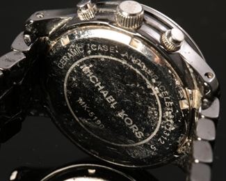 Black Women’s Michael Kor Watch MK5190	44.5mm	