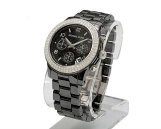 Black Women’s Michael Kor Watch MK5190	44.5mm	