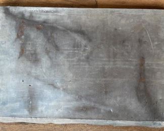 Punched Tin Mexico Serving Tray	1.5x25x16.5in	