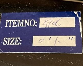 Artist Made Lg Art-glass Plate/Disc on Stand	29x21x8in	HxWxD