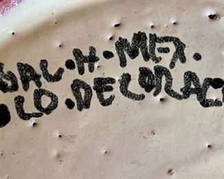 Mexican Talavera Pottery Casal  Mexico Bowl	5in H x 10in Diameter	