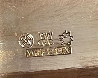 Wilcox Silver Serving Tray Silveplate	13x18in