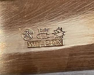 Wilcox Silver Serving Tray Silveplate	13x18in