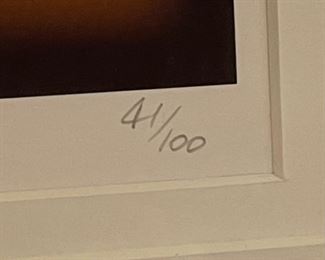 Giraffe RHMS Zoon Art Photo Framed	34in H x 26in W	