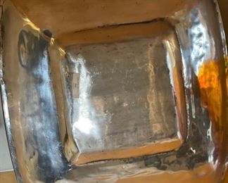 Mexus Ware Cast Aluminum Square Platter	17x17in	