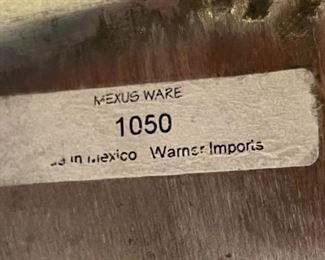 Mexus Ware Cast Aluminum Square Platter	17x17in	