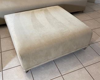 B&B Italia Contemporary Fabric Sofa & Ottoman	30in H x 4in D x 125-82in	HxWxD