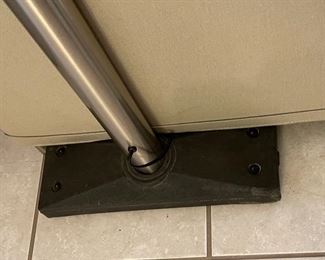 5 Head Contemporary Arc Lamp	92in H x 46in Reach	