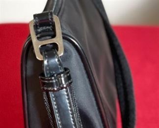 Authentic Sm Prada Clutch Purse in box	5x9.5x2.5in	HxWxD