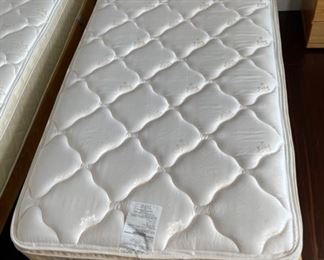 #1 Twin Bed Italian Gardenia Luciano De Gennaro for Brivio	36x29x84in	HxWxD