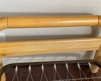 #1 Twin Bed Italian Gardenia Luciano De Gennaro for Brivio	36x29x84in	HxWxD