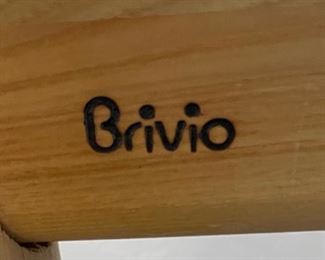 #1 Twin Bed Italian Gardenia Luciano De Gennaro for Brivio	36x29x84in	HxWxD