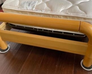 #2 Twin Bed Italian Gardenia Luciano De Gennaro for Brivio	36x29x84in	HxWxD