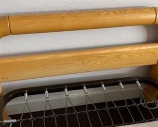 #2 Twin Bed Italian Gardenia Luciano De Gennaro for Brivio	36x29x84in	HxWxD