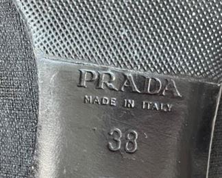 Prada Calzature Donna Open Heel Shoes SZ 38	38	