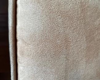 Microfiber Contemporary  Ottoman	