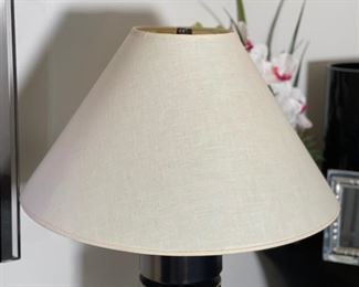 Contemporary Stacked disc Lamp	28in H x 20in Diameter	