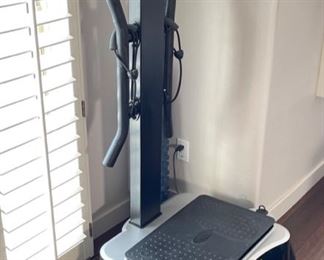 P610 Whole Body Vibration Exercise  Machine Vibrapro	55x31x26in	HxWxD