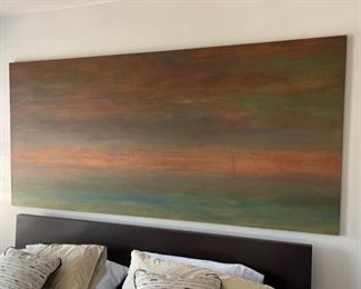 *Original* Contemporary Art Ferraro HUGE	48x102in	