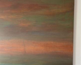 *Original* Contemporary Art Ferraro HUGE	48x102in	