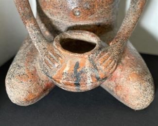 Mazatlan Mexico Ceramic Statue Folk art	24x13x13in	HxWxD