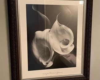 Two Callas Imogen Cunningham Framed Poster	30x26in	
