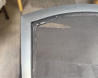 AS-IS Brown Jordan Chaise Lounge Chair Metal Frame	76in Long x 29in W