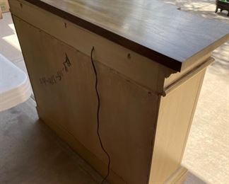 Vintage Glass Door Display Cabinet	31x36x12in	HxWxD