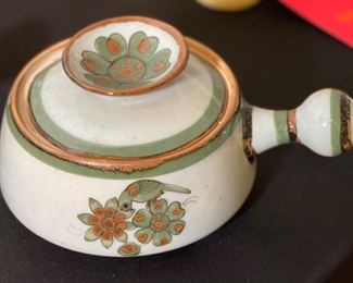 2pc Ken Edwards El Palomar 1 Handle Covered Casserole Dishes Tonala PAIR	10in & 8in Long	