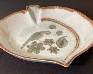 Ken Edwards El Palomar Apricot Shape Plate Tonala	11in Long	