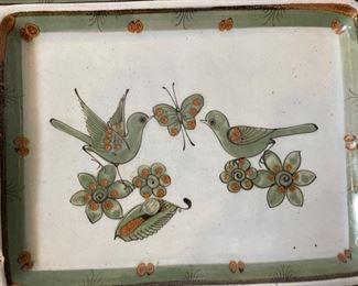 3pc Ken Edwards El Palomar Rectangular Plates Tonala	11 & 8 & 7	