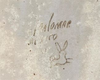 Ken Edwards El Palomar Long Plate Tonala	12in Long	