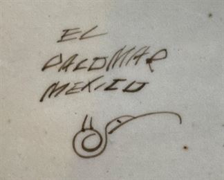 Lg Ken Edwards El Palomar Serving Bowl  Tonala	11.25in Diameter	