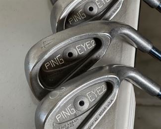 Ping Eye 2 + Irons 3-9 Black dot	Black Dot	