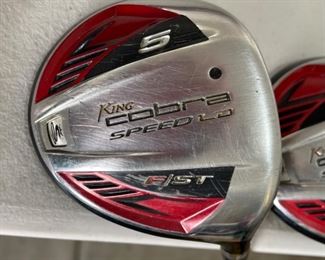 2pc King Cobra Speed LD 7 & 5 Fairway Woods