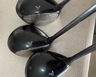 Callaway  Big Bertha ERC Titanium Woods 3, 5, & 7	